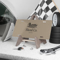 Duck Logo Vanity License Plate