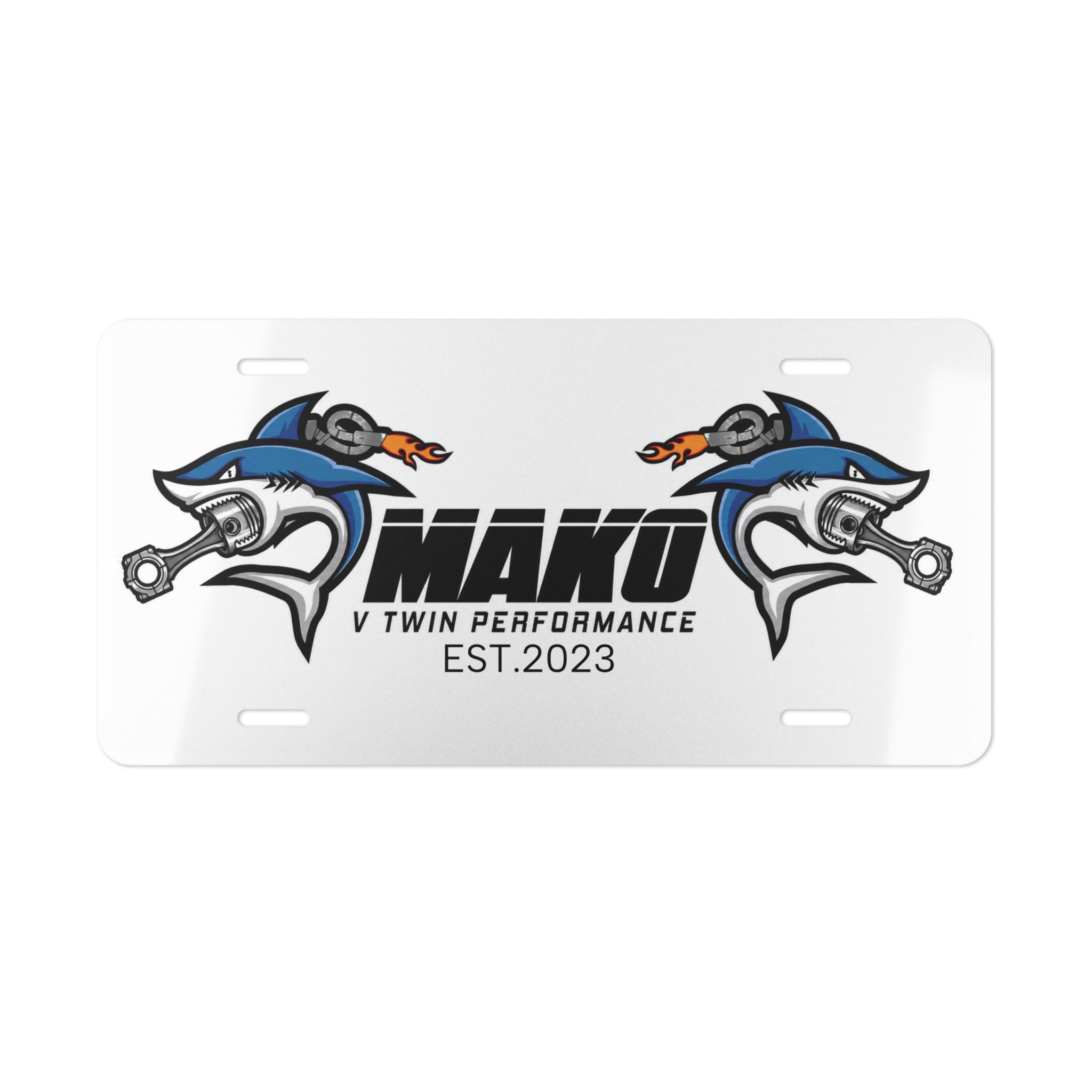 Mako Vanity Plate