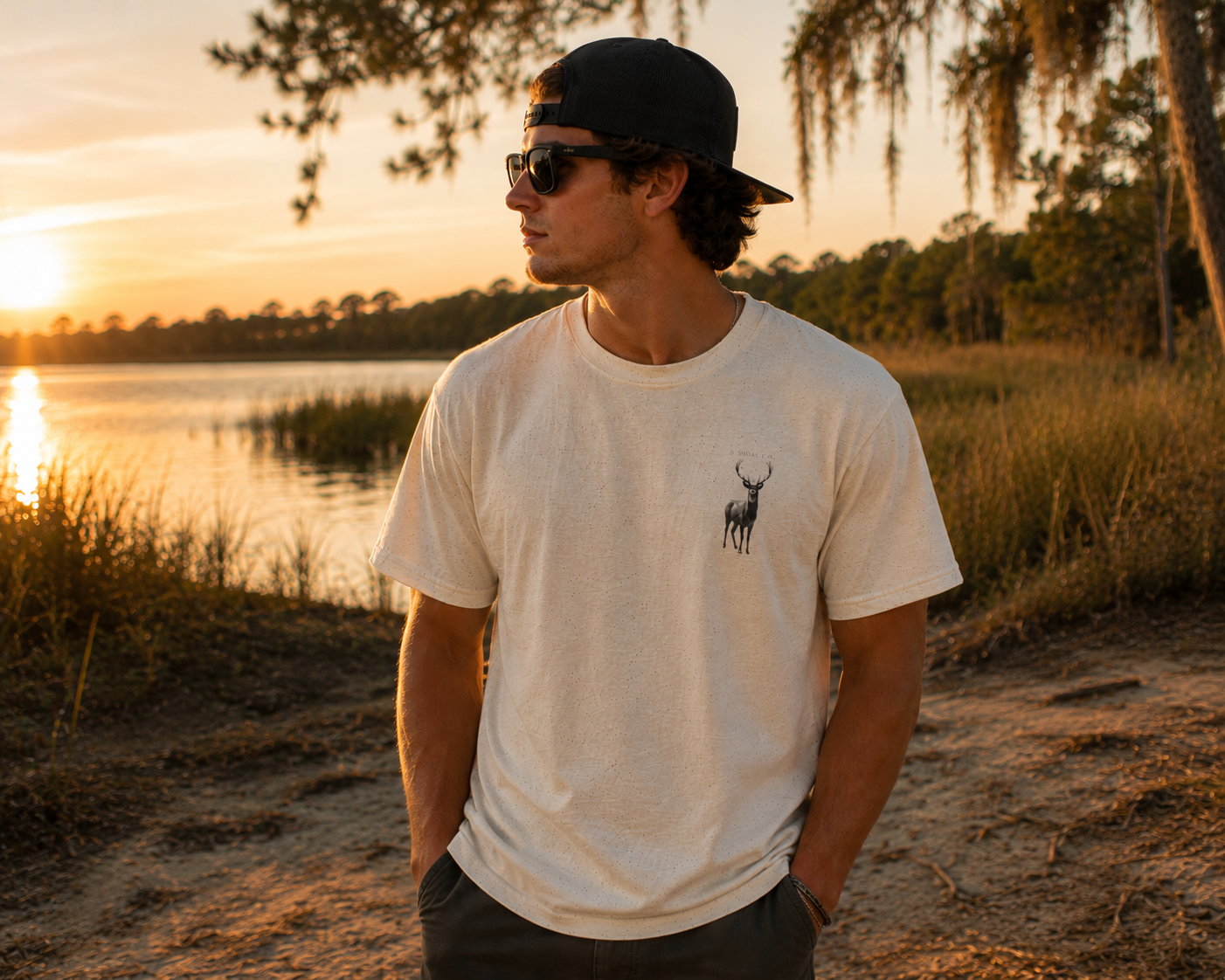 Black Deer Shoal Co. Tee